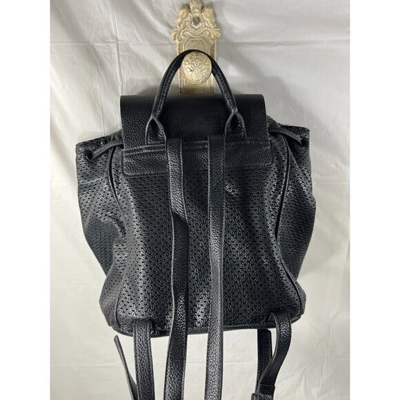 STEVE MADDEN Black Backpack Perforated - Picture 6 of 15